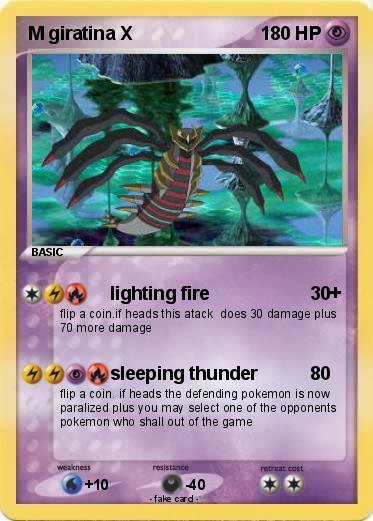 Pokemon M giratina X