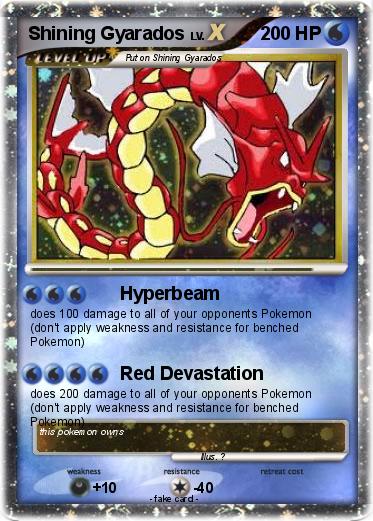 Pokemon Shining Gyarados