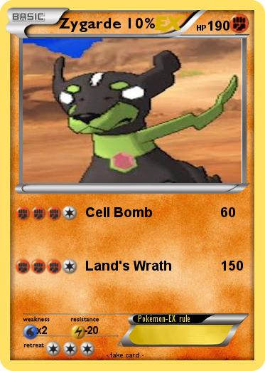 Pokemon Zygarde 10%
