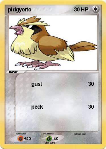 Pokemon pidgyotto