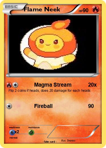 Pokemon Flame Neek