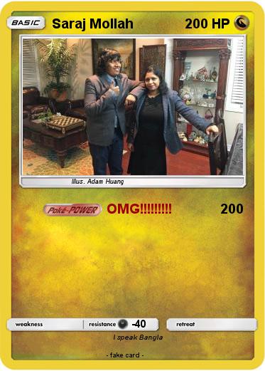 Pokemon Saraj Mollah