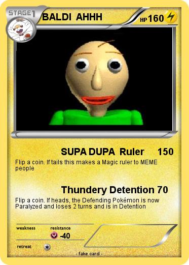 Pokemon BALDI  AHHH