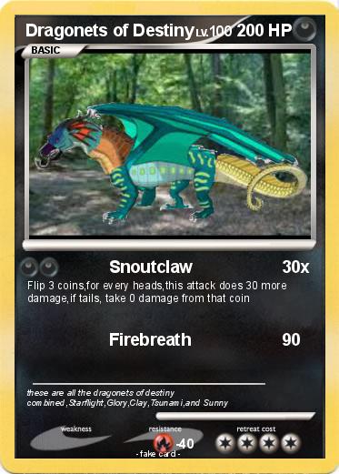 Pokemon Dragonets of Destiny