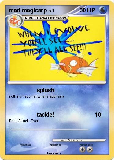 Pokemon mad magicarp