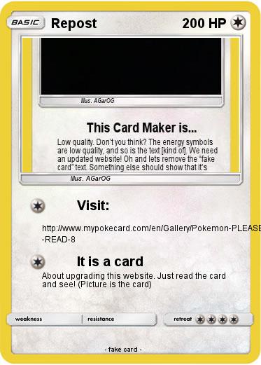 Pokemon Repost