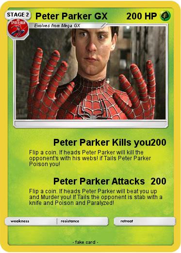 Pokemon Peter Parker GX