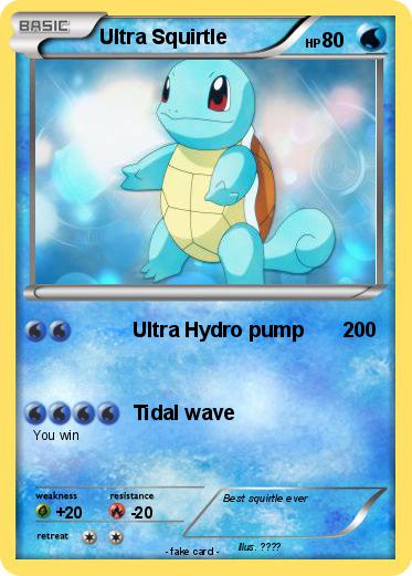 Pokemon Ultra Squirtle