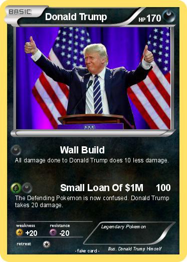 Pokemon Donald Trump