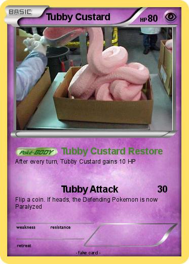 Pokemon Tubby Custard