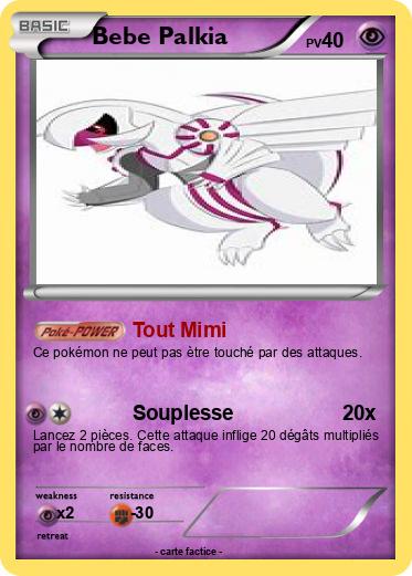 Pokemon Bebe Palkia