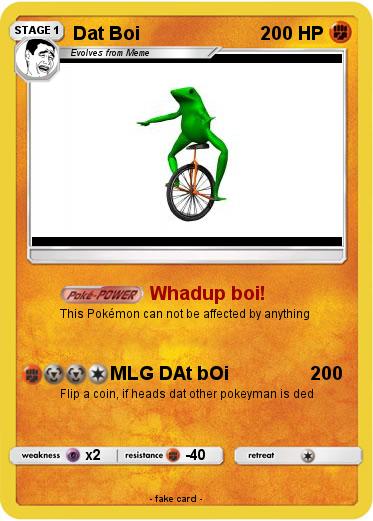 Pokemon Dat Boi
