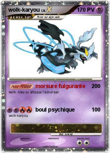 Pokemon wolk-karyou