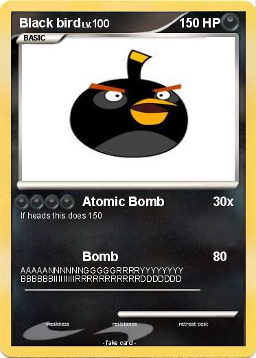 Pokemon Black bird