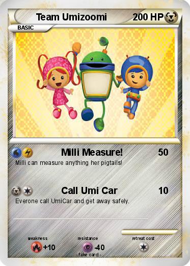 Pokemon Team Umizoomi