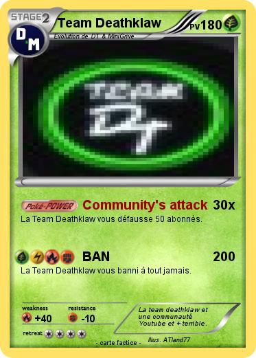 Pokemon Team Deathklaw