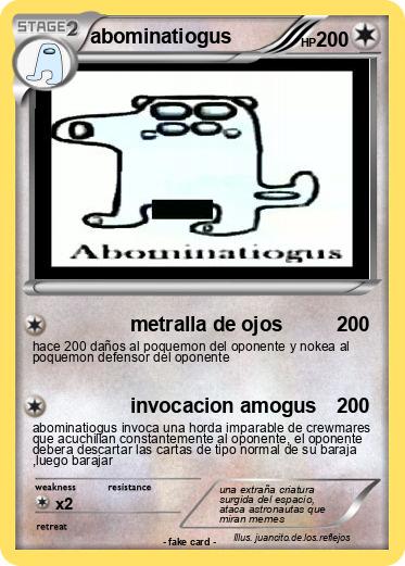 Pokemon abominatiogus