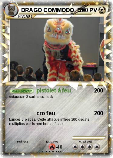 Pokemon DRAGO COMMODO  EX