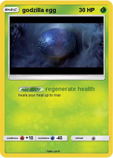Pokemon godzilla egg