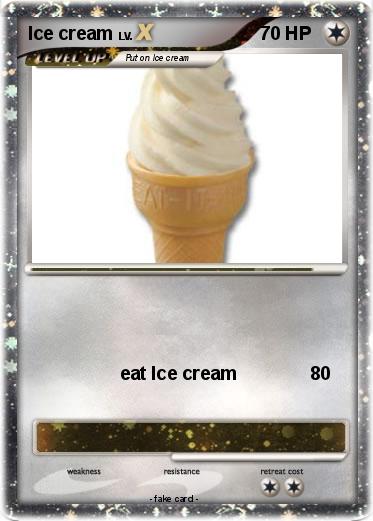 Pokemon Ice cream