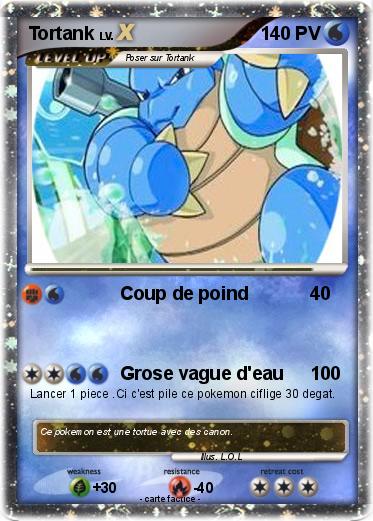 Pokemon Tortank