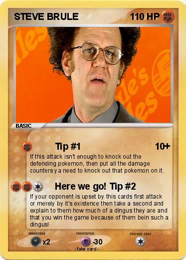 Pokemon STEVE BRULE