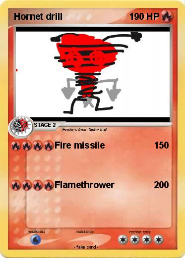 Pokemon Hornet drill