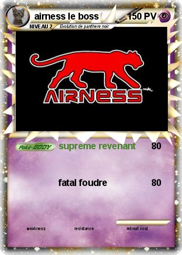 Pokemon airness le boss