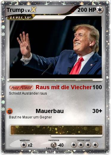 Pokemon Trump