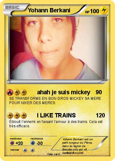 Pokemon Yohann Berkani