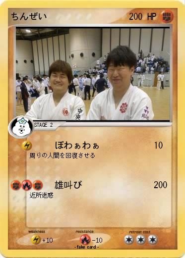 Pokemon ちんぜい