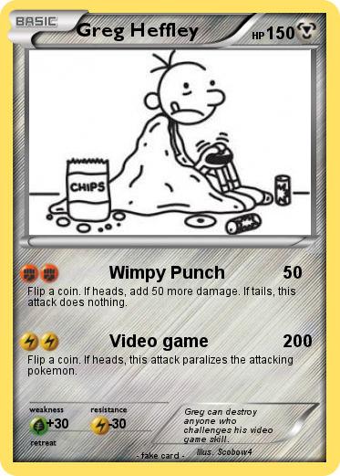 Pokemon Greg Heffley