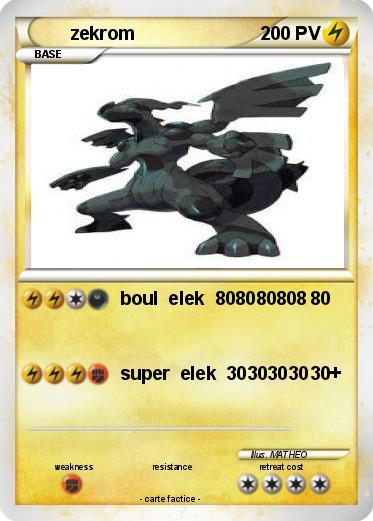 Pokemon zekrom