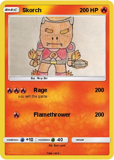Pokemon Skorch