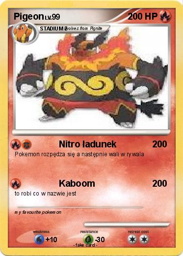 Pokemon Pigeon