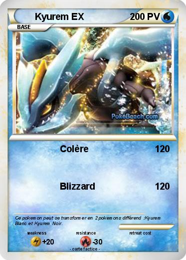 Pokemon Kyurem EX