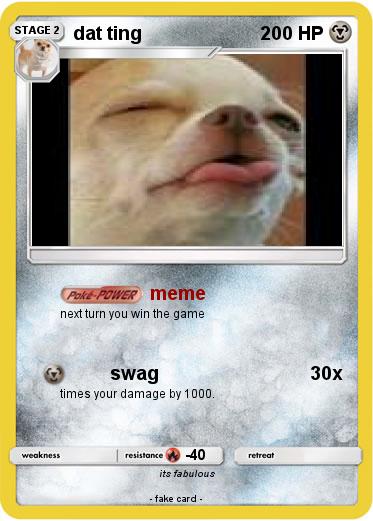 Pokemon dat ting