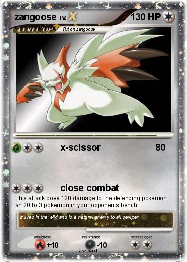Pokemon zangoose