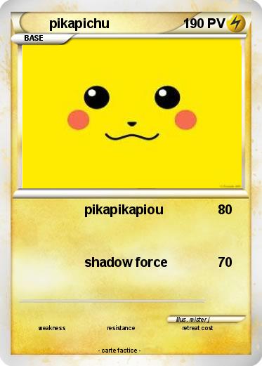 Pokemon pikapichu