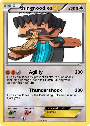 Pokemon thingnoodles