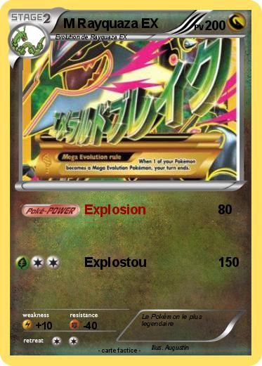 Pokemon M Rayquaza EX