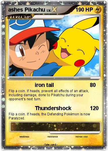 Pokemon ashes Pikachu