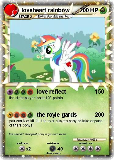 Pokemon loveheart rainbow
