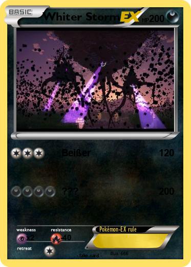 Pokemon Whiter Storm