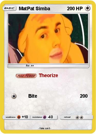 Pokemon MatPat Simba