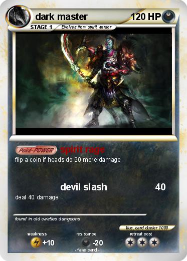 Pokemon dark master