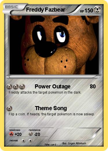 Pokemon Freddy Fazbear