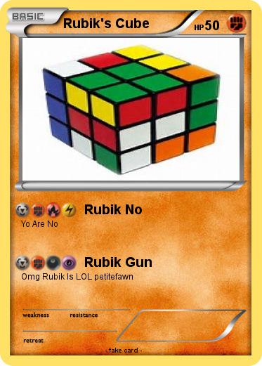 Pokemon Rubik's Cube