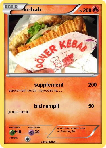 Pokemon kebab