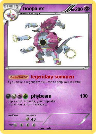 Pokemon hoopa ex